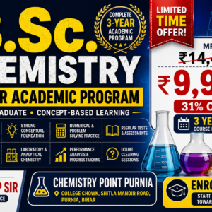 B.Sc. Chemistry – 3-Year Academic Program