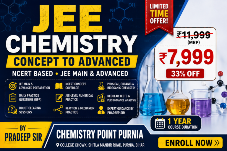 JEE Chemistry – Concept to Advanced