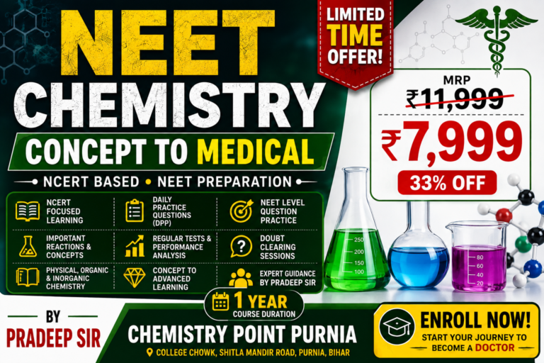 NEET Chemistry – Concept to Medical